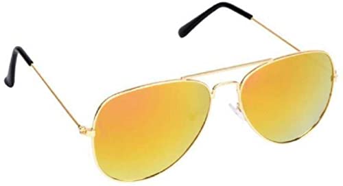 Image of UV Protected Aviator Sunglasses For Men Women & Girls Boys Unisex Stylish Sunglasses