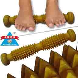 ANCS Acupressure Foot Roller Plastic Foot & Leg Relaxation Calf Pain Relief Comfortable Foot Massager Roller ANCS Acupressure Foot Roller Plastic Foot & Leg Relaxation Calf Pain Relief Comfortable Foot Massager Roller