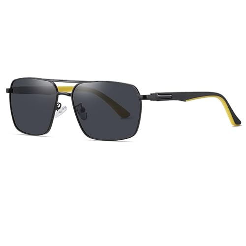 Lunettes de soleil UV400 femme anti éblouissement monture métallique
