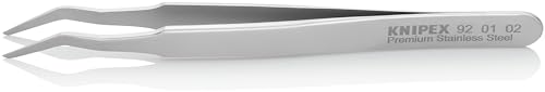 Image of KNIPEX SMD Precision Tweezers Matt Finish Smooth 120 mm, 92 01 02
