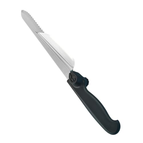 Genérico Cortador De Pan Manual | Con Regla Acero Inoxidable Utensilios De Cocina,Herramienta De Cocina Cortar Hogazas Y Tartas,Regalo De Hogar Para Panadería Y Restaurantes
