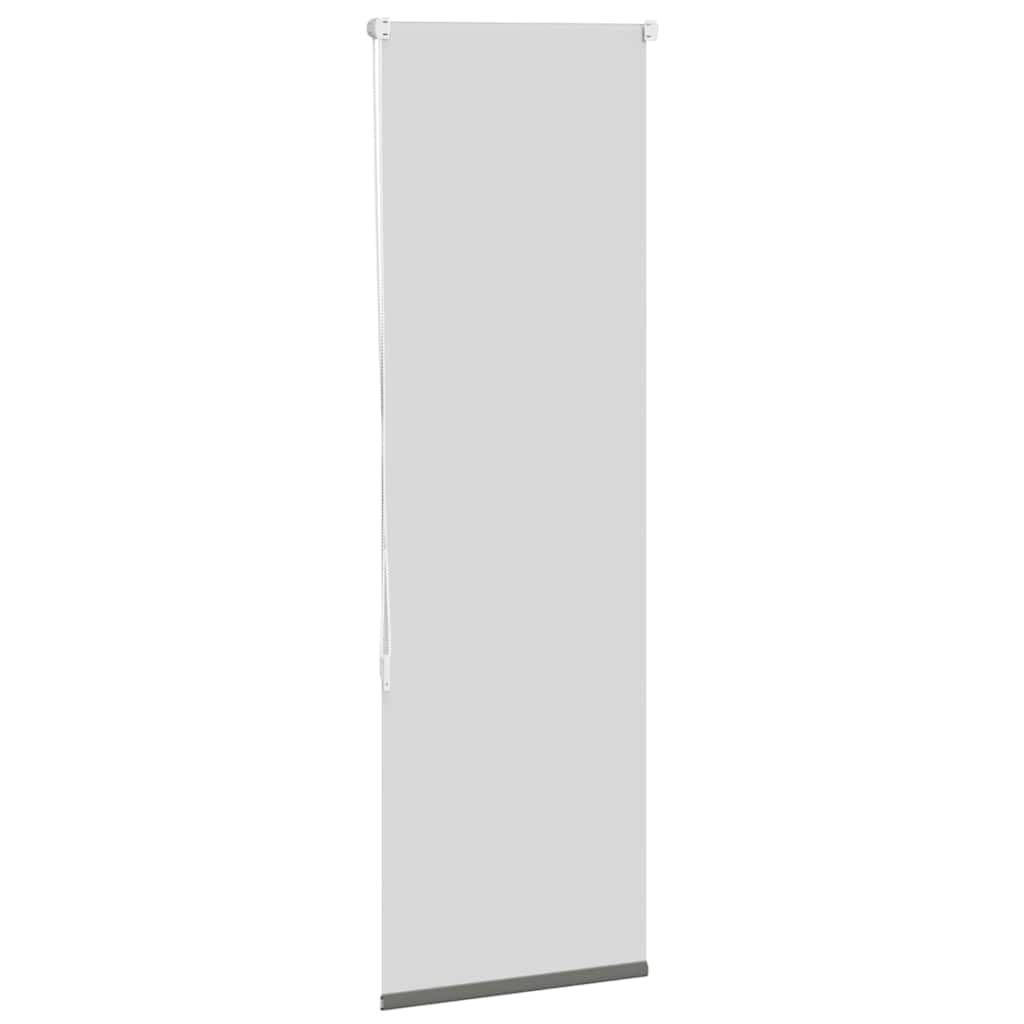 Roleta zaciemniająca, szara, 50 x 150 cm, szerokość materiału poliestrowego 45,7 cm, ochrona przed wzrokiem i wysoką temperaturą, mocowanie zaciskowe bez wiercenia i wkręcania, idealna do
