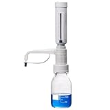 Vituord Bottle Top Dispenser, Lab Liquid Burette, Adjustable Volume 5-30ml, with Glass Bottle, 5 Pcs Neck...