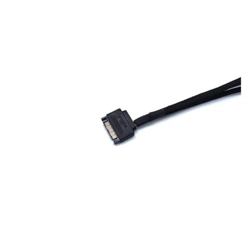 Cable adaptador divisor de ventilador 1 a 4 SATA 15Pin a 3/4Pin miniatura 6