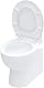 SFA - Sanicompact Pro (51 dB) – WC mit integriertem Mahlwerk – kompakt – sparsamer Doppelspüler, 1,8/3 l – 36,8 x 55,5 x 49 cm – 550 W – Made in France