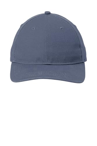 Port Authority Leather Strap Cap Regatta Blue
