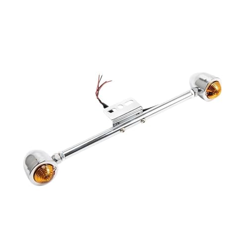 Clignotant frein conduite moto universel intégré sur support plaque d'immatriculation
