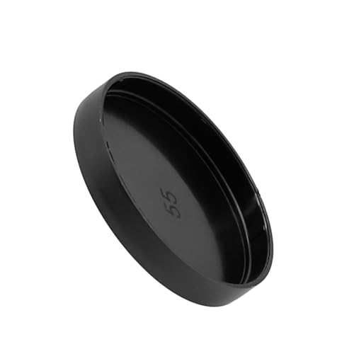 Tapa de lente universal antipolvo de 55mm para objetivos de telescopios y prismáticos