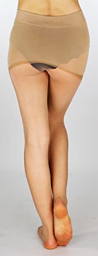 Image of Mona's Choice Super Stretchy XL 3 Denier Ultra Sheer Seamless Tall Womens & Mens Pantyhose /Mens Trouser Tights