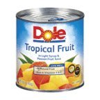 Dole Tropical Mixed Fruit in Light Syrup and Passion Fruit Nectar...