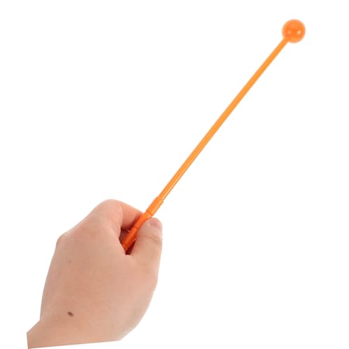 Abaodam 10 piezas de mazos de batería de plástico grandes, medianos y pequeños, palos de ritmo para principiantes, accesorio de mazos de percusión miniatura 4