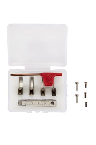 HONGDUI KM-17 Pro Lot de 4 avions de défonceuse pour menuiserie et rainures de coupe