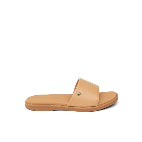 Image of REEF Sunny Arrianah Women's Fashion Slide Sandal, Soft Molded Footbed, Arch Support