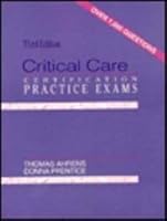 Critical Care: Certification Practice Exams 083851250X Book Cover