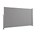 Produktbild SVITA Seitenmarkise ausziehbar Sichtschutz 300x160 cm Hellgrau
