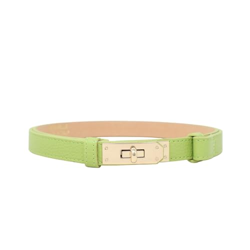 Ceinture en cuir véritable pour femme fabriquée en Italie accessoire de luxe