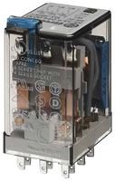 FINDER 55.33.8.120.0000 10 AMP, 120 Volt AC Coil, 3PDT, Agni Contact, Industrial Plug-in Relay