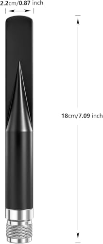 Image of 2 Pack Omni 5dBi Meshtastic 915MHz Lora 802.11ah Antenna with N Male Connector for Meshtastic LoRa HaLow Application, Slinkdsco
