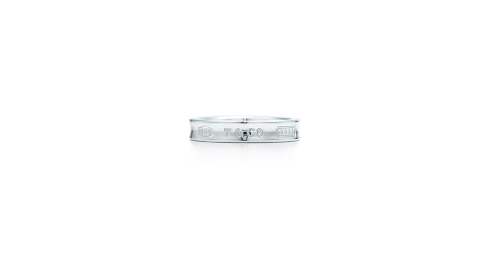 Tiffany & Co. 925 ナローリング　シルバー 楽天市場】【中古】 TIFFANY&Co. ティファニー ナローリング