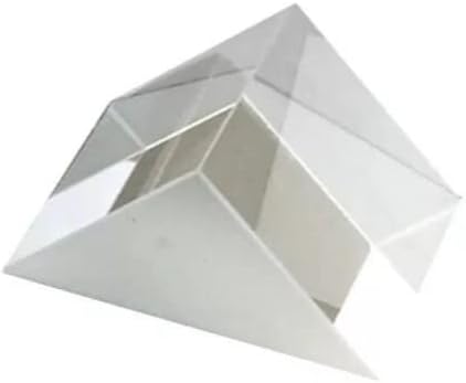 Isosceles Right Angle Prism 45 Degree 15 * 15 * 15MM Optical Glass Right Angle Small Prism Visual Inspection Diamond Mirror