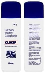 Clocip Cipla Dusting Powder100 GM (Pack of 2)- Balaji