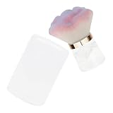 MERRYHAPY Nail Art Dust Brush Flower Shaped Soft Duster for Manicure Clean Up Powder Brush for Acrylic Nails Easy Maintenance Dust Removal for All Users