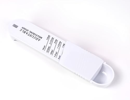 Adjustable Measuring Spoon with 5 Scales in One,1tsp, 1 1/2tsp, 2tsp, 2 1/2tsp, and 1 tbsp,Kitchen Measurements for Baking Cooking