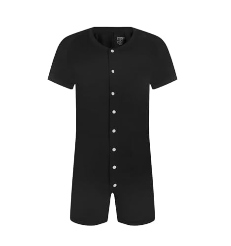 Onesie manches courtes Landofgenie combinant le confort d'un pyjama et d'un body pour homme