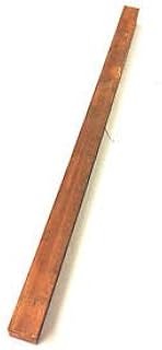 C14500 Alloy 145 Tellurium Copper Blank Plate Block (.625) 5/8' X 5/8' X 3'