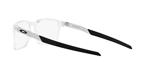 Image of Oakley mens Ox8055 Exchange Rectangular Prescription Eyewear Frames