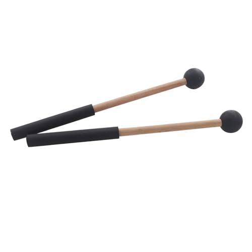 4 Pares de Baquetas de Goma Suave para Tambor Lengua, Palillos para Percusión de Teclado miniatura 5