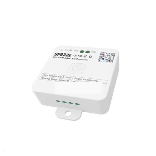Contrôleur de couleurs SP633E RGB avec variateur PWM 2.4G pour éliminer le scintillement