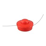 Gas Trimmer Replacement Head with Bump Feed Line Spool System Compatible with Most Standard Trimmer Models (A)