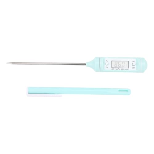 CHICIRIS Termómetro de Biberón, Termómetro de Biberón, Medidor Electrónico de Temperatura del Agua con Pantalla Digital, Comprobador de Calentador de Leche Portátil