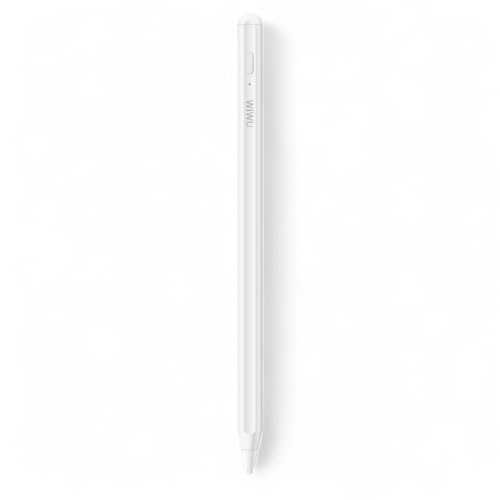 WIWU Pencil D Touch Caneta Stylus p/iPad com Rejeição de Palma Toque/Precisão de Alta Sensibilidade Traço Estável Baixa Latência Design Premium Leve Ideal p/Anotações e Desenho