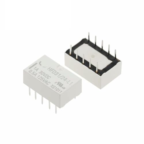 Relais HFD31-24-L1 commutateur 24V DC composant électronique DIP10