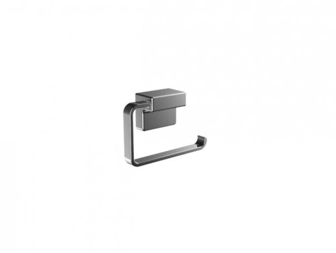 Portarrollos sin tapa Emco negro normal accesorio de pared para baño 4