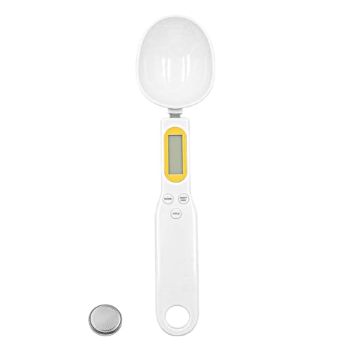 Digitale L?ffelwaage, 500 g/0,1 g, digitale Küchenwaage mit Griff, kleine Backwaage mit LCD-Display für Kaffee, Pillen, Tee usw