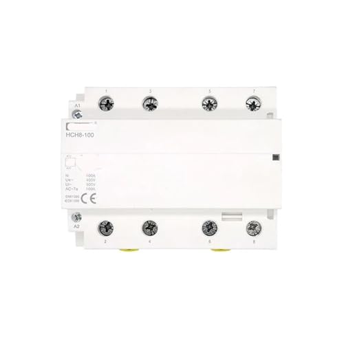 Contacteur modulaire robuste HCH8-100 4P isolation renforcée pour rail DIN