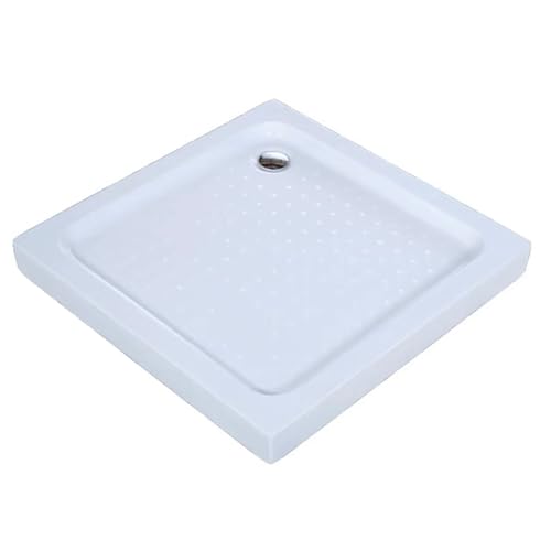 Suelo de ducha esquinero, superficie texturizada antideslizante, duradero y fácil de instalar para baños modernos