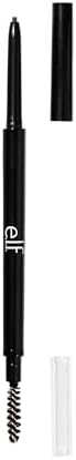 e.l.f. Ultra Precise Brow Pencil, Dual-Ended, Ultra Fine Tip Defines & Fills Eyebrows, Creamy Formula, Vegan & Cruelty-Free, Brunette