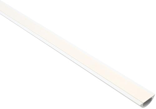 Image of Electriduct Cable Shield Cord Cover - CSX-1.5 PVC Floor Wire Protector - 59 Inch - White
