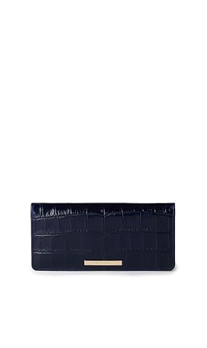 BRAHMIN Ady Wallet - Navy Angora