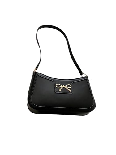 Women's Bow Knot Shoulder Bag Lightweight Top Handle Handbag Elegant Cross Body Bags