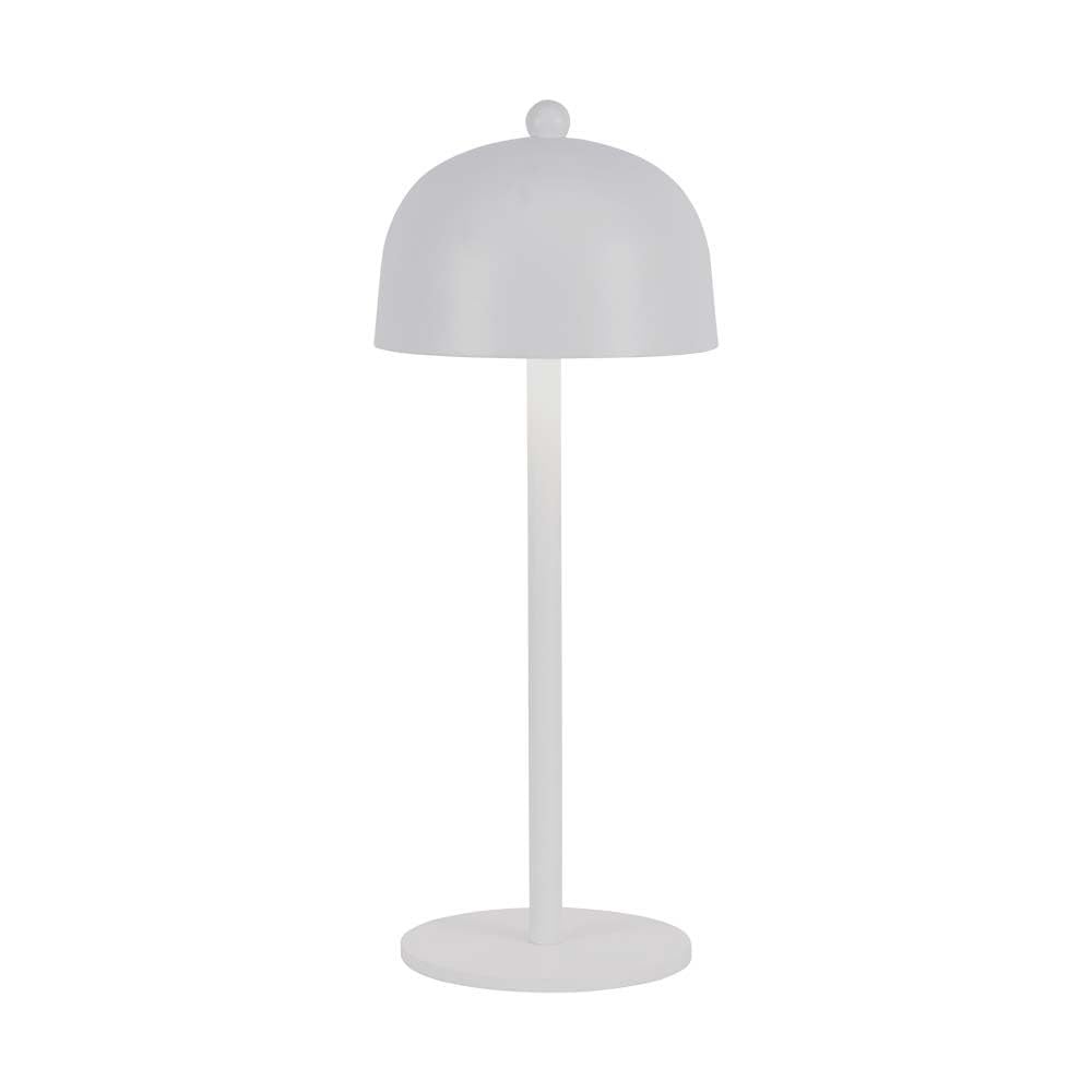 V-TAC Lampada da Tavolo senza Fili LED Dimmerabile in Metallo – Lampada Binaca Wireless per Uso Interno da Casa o Ristorante – Design Elegante – Luce Calda, Fredda, Naturale 3 in 1
