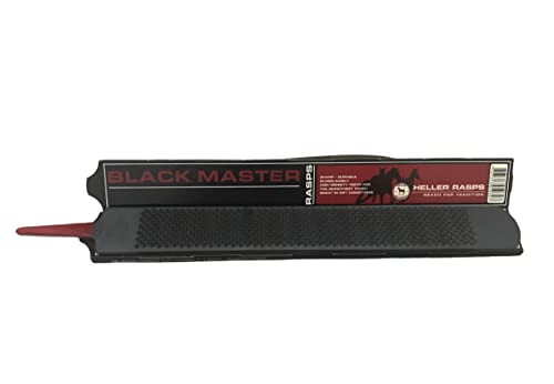 Heller Black Master Hoof Rasp Case Hardened Steel 42.5 x 4.3 x 0.5 cm 1.4 pounds