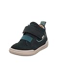 Superfit Mädchen und Jungen Ankle Boots SUPERFREE, Kinder Stiefeletten, Weite: M IV, uebergangsstiefel, flach, Stiefel, Bootee, GRÜN/GRÜN (000), 25 EU