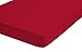 Produktbild biberna 0065600 Satin Spannbetttuch (Matratzenhöhe max. 22 cm) (Baumwolle) 180x200 cm -> 200x200cm, rot