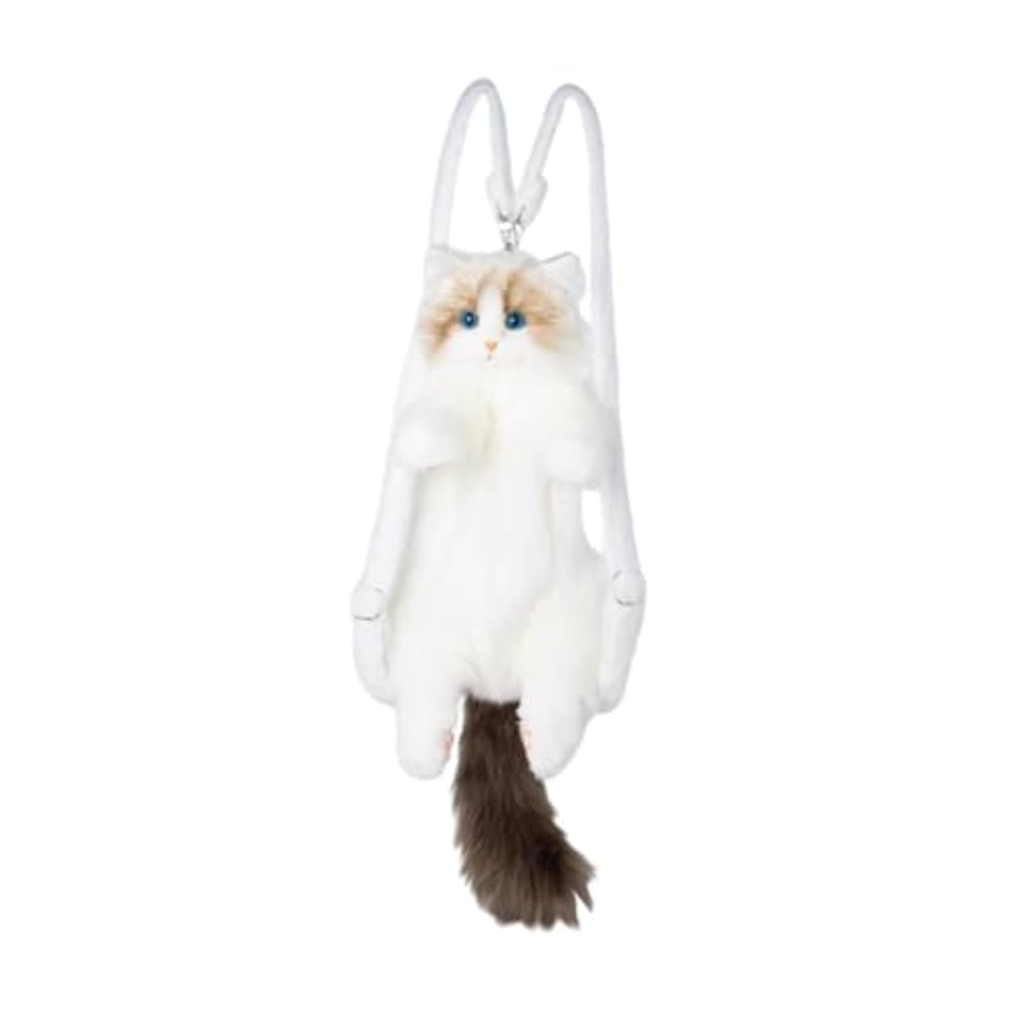 Cute Cat Plush Backpack for Girls & Women