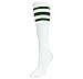Hollywood Pro Tube with Stripes, Retro Style Old-fashioned Socks Skater 5 pairs Stripe Mens Old fashion